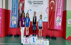 Gürsu - Kestel - Nilüfer - Osmangazi - Yıldırım  Badminton Branşı Görselleri Bursa Uluslararası Spor Festivali