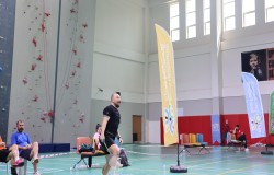 Badminton Branşı Görselleri Bursa Uluslararası Spor Festivali