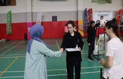 Badminton Branşı Görselleri Bursa Uluslararası Spor Festivali