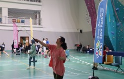 Badminton Branşı Görselleri Bursa Uluslararası Spor Festivali