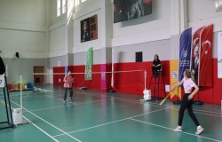 Badminton Branşı Görselleri Bursa Uluslararası Spor Festivali