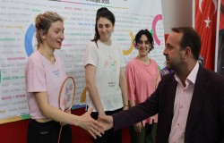 Badminton Branşı Görselleri Bursa Uluslararası Spor Festivali