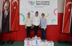 Badminton Branşı Görselleri Bursa Uluslararası Spor Festivali