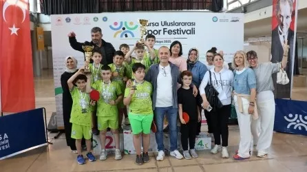 Masa Tenisi Branşı Görselleri Bursa Uluslararası Spor Festivali