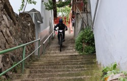 Türkiye’de Bir İlk Gerçekleşti Urban Downhill Yarışı Bursa’da Tarihe Geçti!