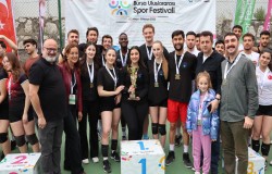 Üniversite Voleybol Branşı Görselleri Bursa Uluslararası Spor Festivali
