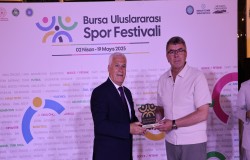 Bursa Uluslararası Spor Festivali Kapanış Yemeği