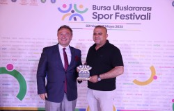 Bursa Uluslararası Spor Festivali Kapanış Yemeği