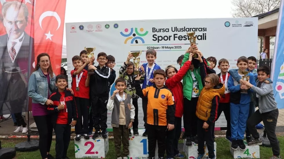 İnegöl Oryantiring Branşı Görselleri Bursa Uluslararası Spor Festivali